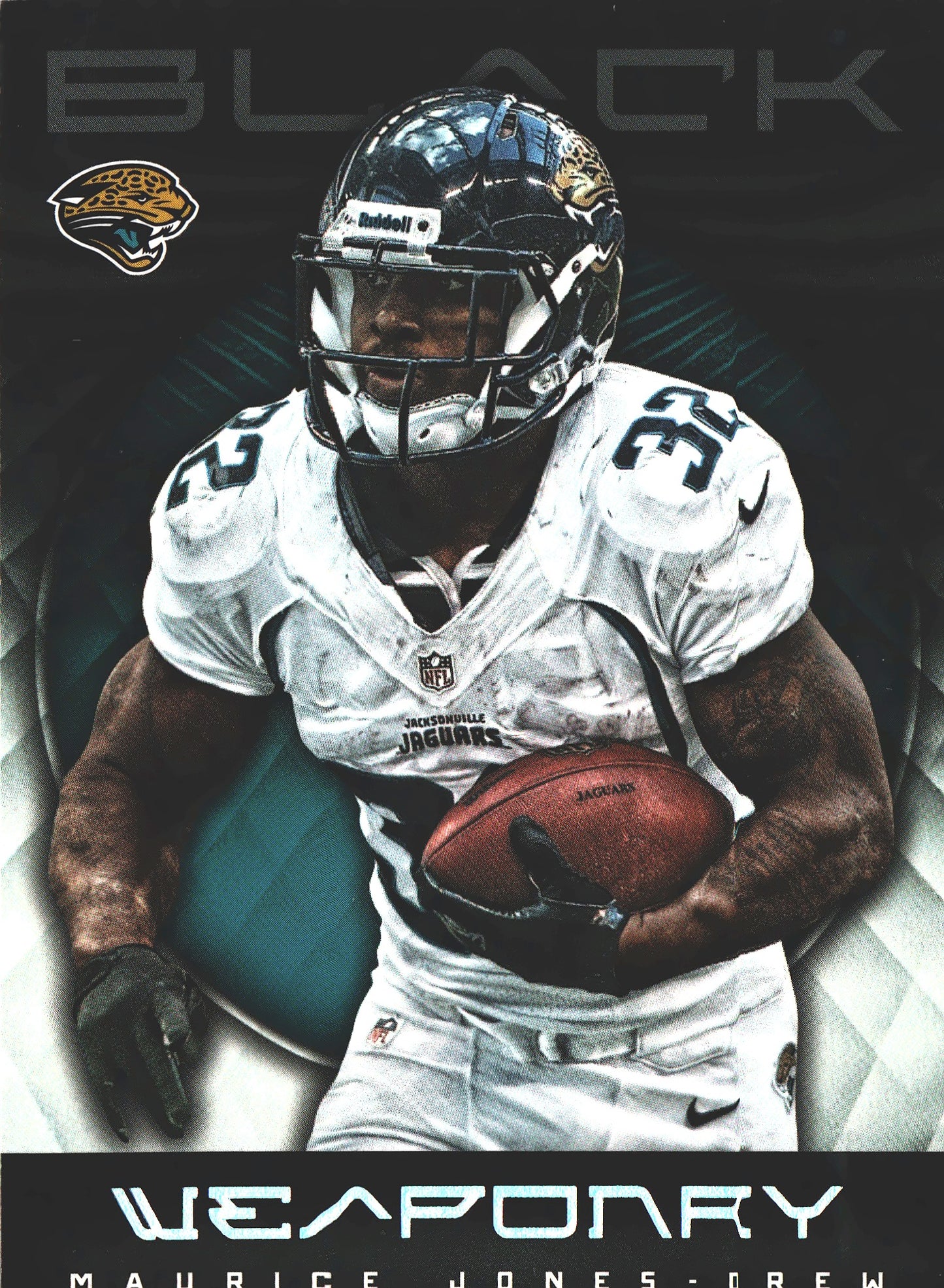 2012 Panini Black Weaponry /349 Maurice Jones-Drew #18 Jacksonville Jaguars