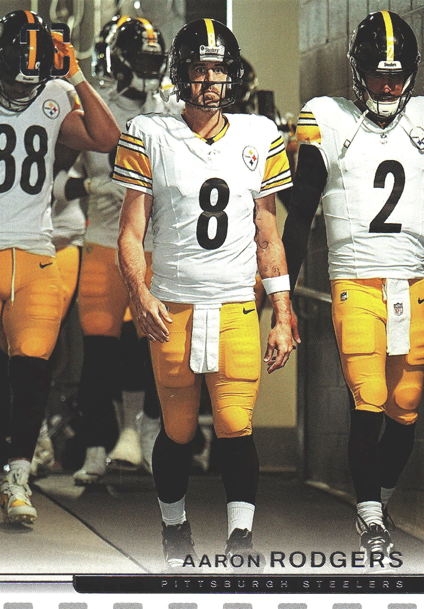 2025 Panini Photogenic Aaron Rodgers #63 Pittsburgh Steelers