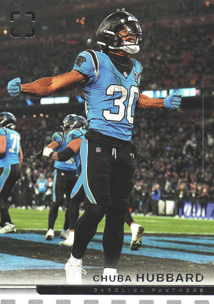 2025 Panini Photogenic Chuba Hubbard #92 Carolina Panthers