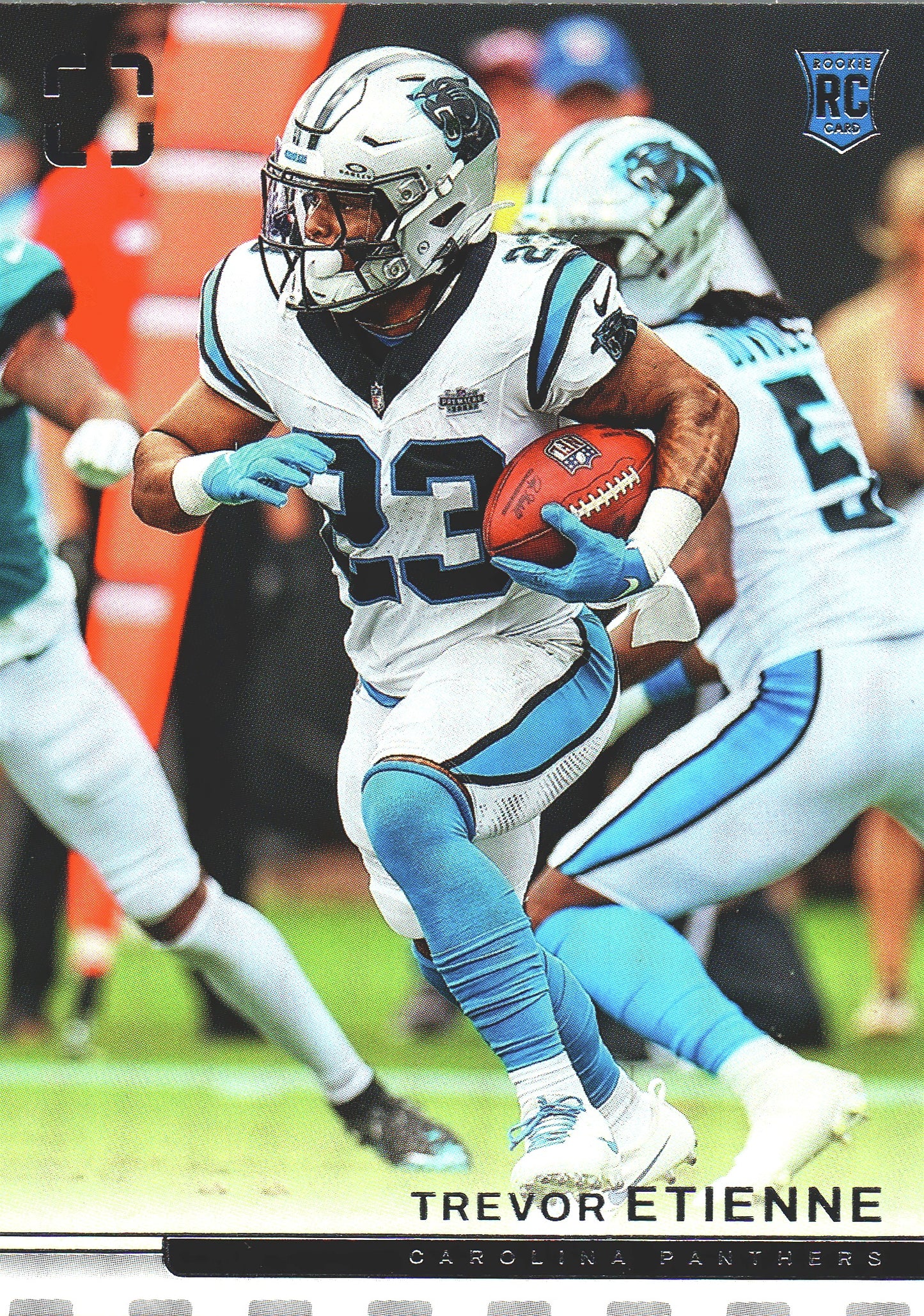 2025 Panini Photogenic Trevor Etienne RC #134 Carolina Panthers