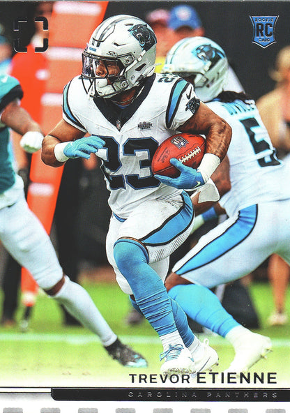 2025 Panini Photogenic Trevor Etienne RC #134 Carolina Panthers