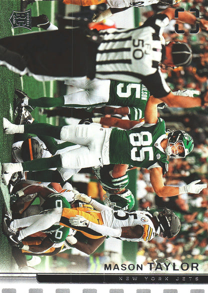 2025 Panini Photogenic Mason Taylor RC #197 New York Jets