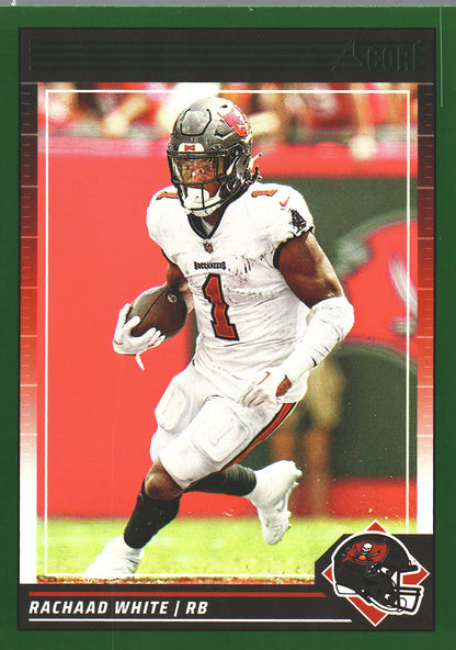 2024 Panini Score Green Rachaad White #264 Tampa Bay Buccaneers
