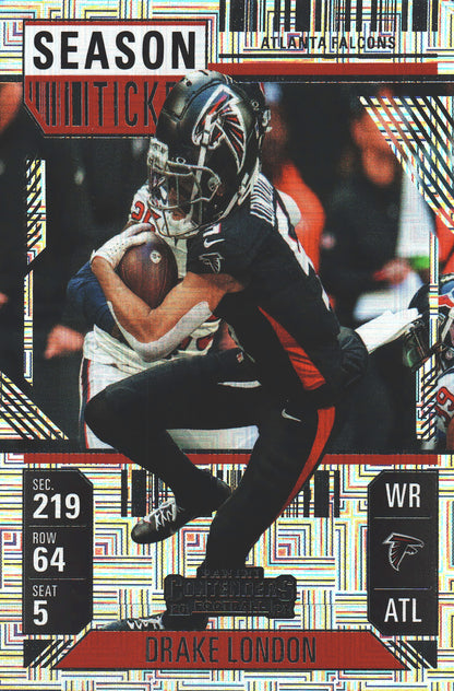2024 Panini Contenders Mojo Drake London #5 Atlanta Falcons