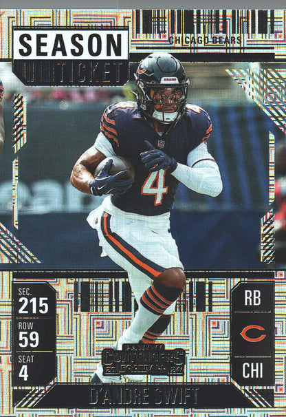 2024 Panini Contenders Mojo D'Andre Swift #16 Chicago Bears
