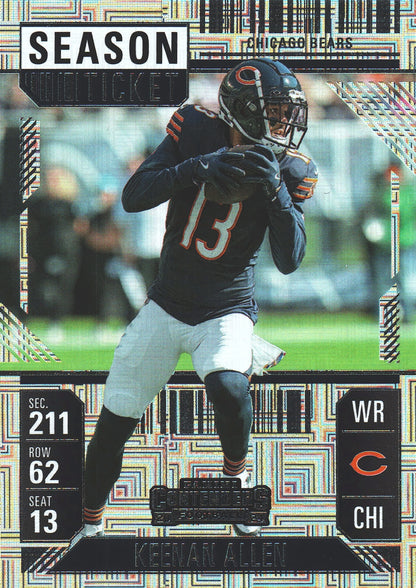 2024 Panini Contenders Mojo Keenan Allen #17 Chicago Bears