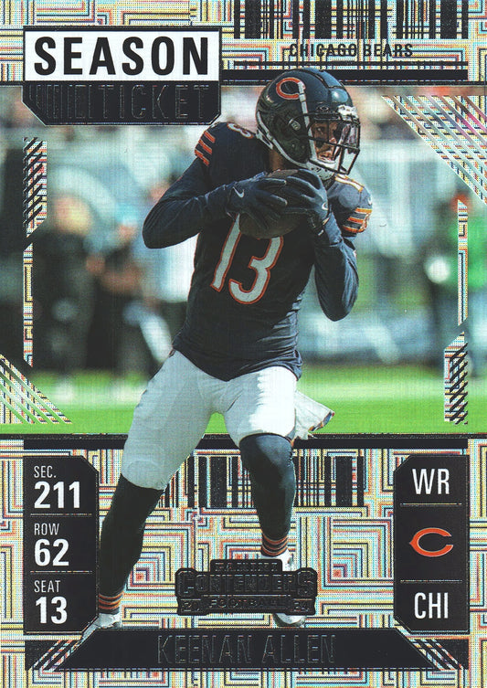 2024 Panini Contenders Mojo Keenan Allen #17 Chicago Bears