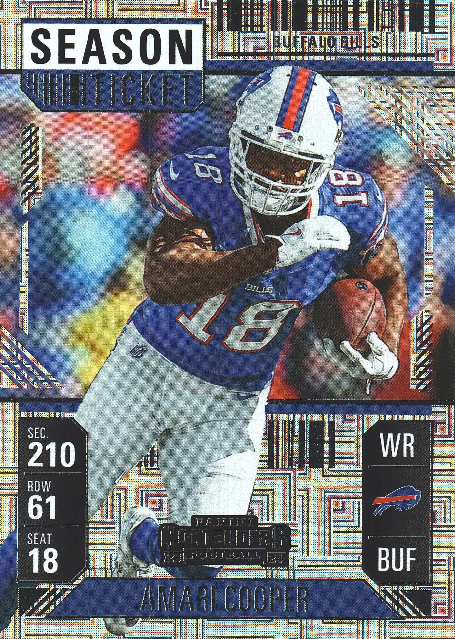 2024 Panini Contenders Mojo Amari Cooper #22 Buffalo Bills