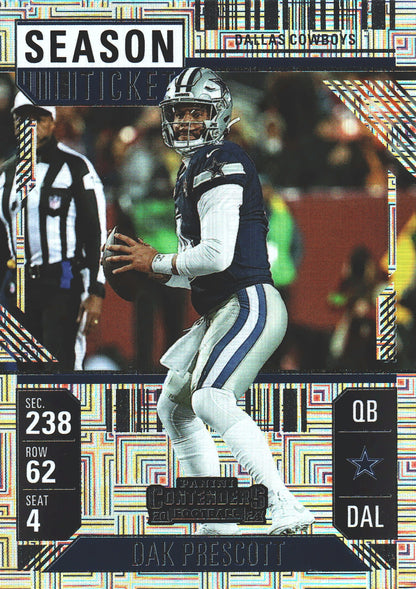 2024 Panini Contenders Mojo Dak Prescott #25 Dallas Cowboys