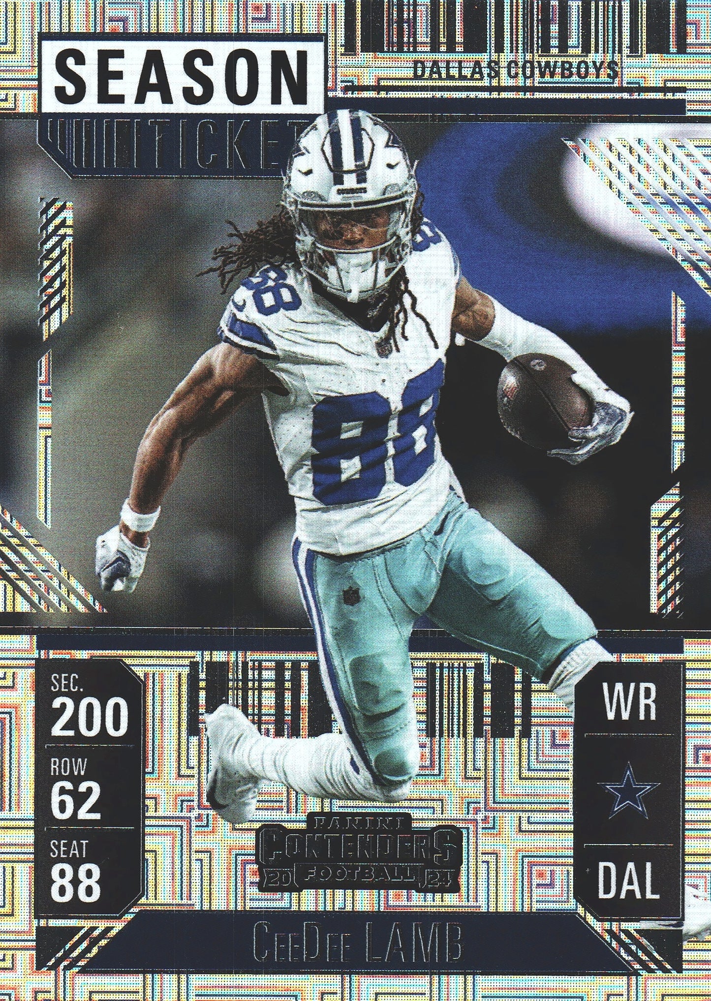 2024 Panini Contenders Mojo CeeDee Lamb #26 Dallas Cowboys