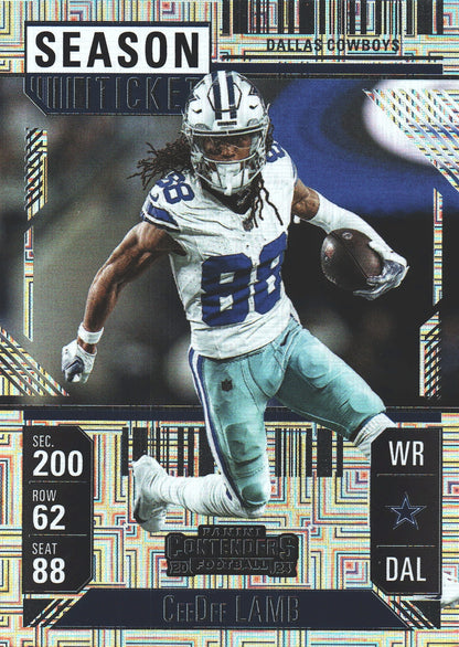 2024 Panini Contenders Mojo CeeDee Lamb #26 Dallas Cowboys