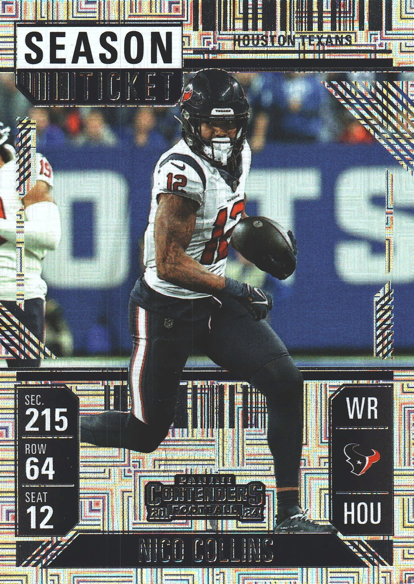 2024 Panini Contenders Mojo Nico Collins #41 Houston Texans