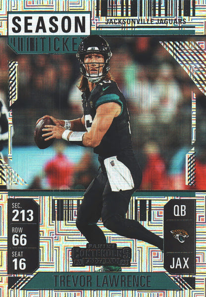 2024 Panini Contenders Mojo Trevor Lawrence #46 Jacksonville Jaguars