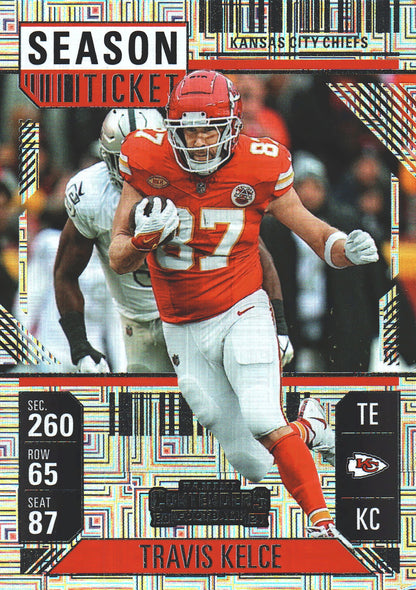 2024 Panini Contenders Mojo Travis Kelce #48 Kansas City Chiefs