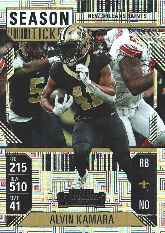 2024 Panini Contenders Mojo Alvin Kamara #71 New Orleans Saints