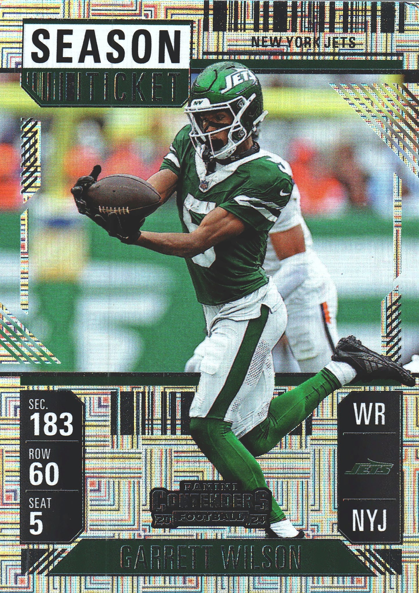 2024 Panini Contenders Mojo Garrett Wilson #77 New York Jets