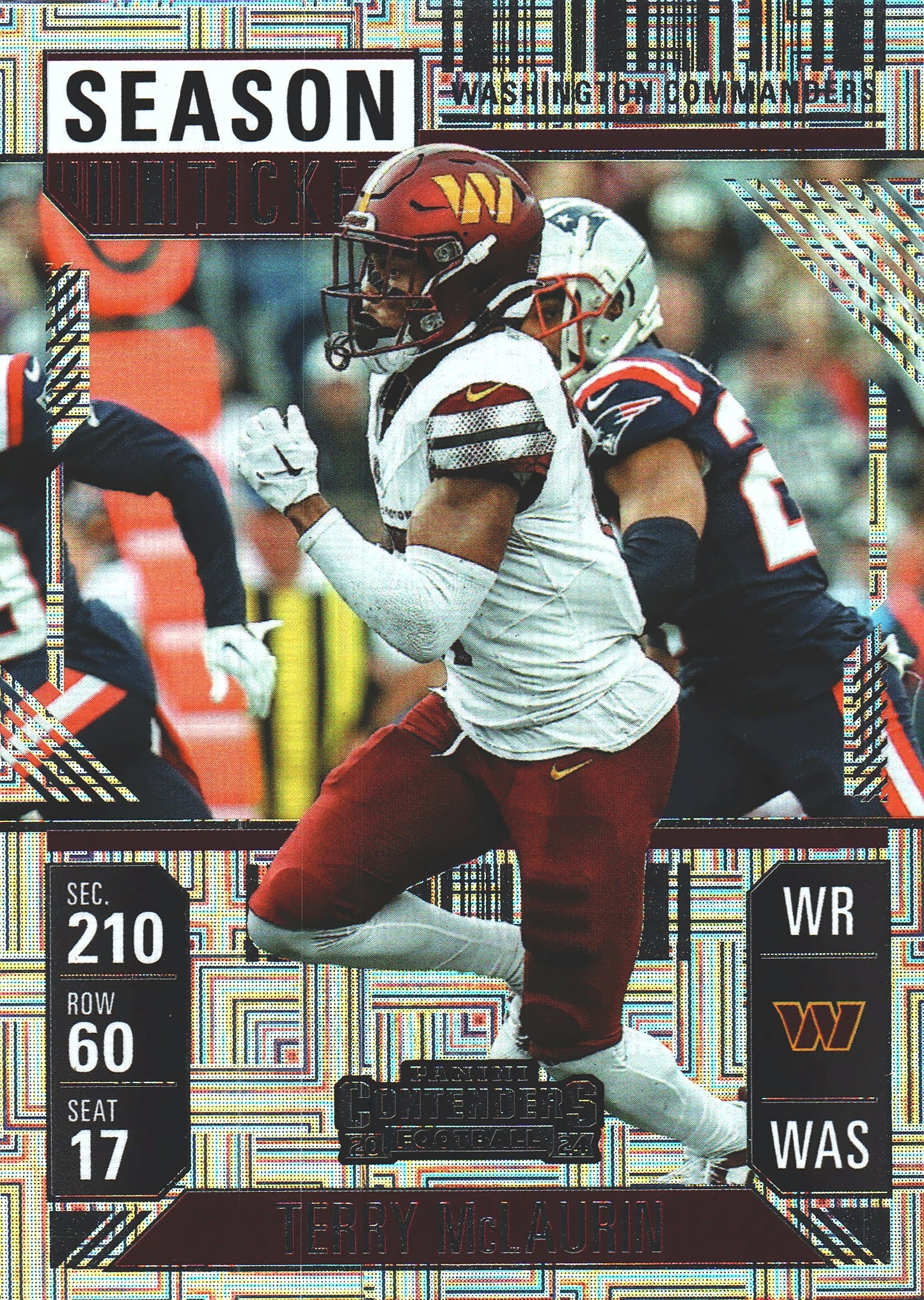 2024 Panini Contenders Mojo Terry McLaurin #99 Washington Commanders