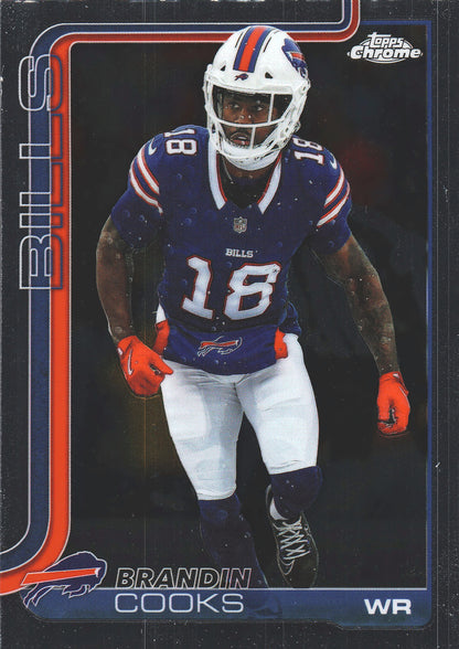 2025 Topps Chrome NFL Brandin Cooks #217 Buffalo Bills