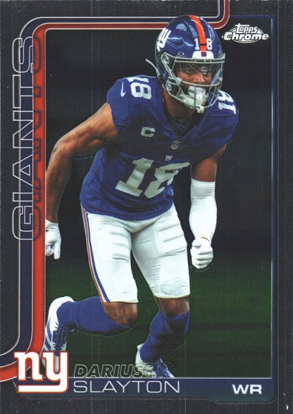 2025 Topps Chrome NFL Darius Slayton #226 New York Giants