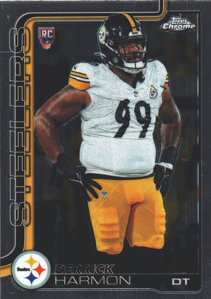 2025 Topps Chrome NFL Derrick Harmon RC #361 Pittsburgh Steelers