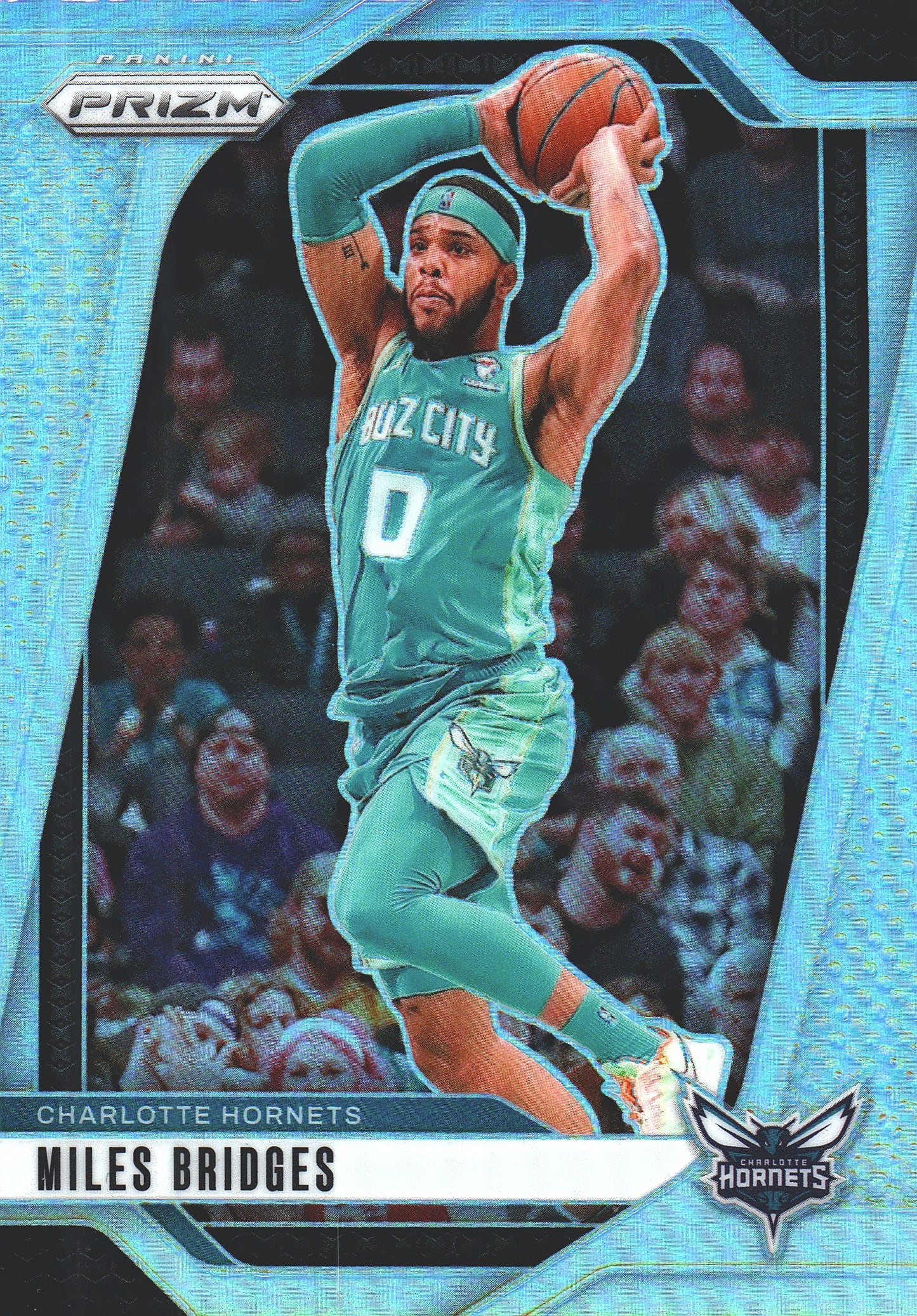 2024 Panini Prizm Silver Miles Bridges #43 Charlotte Hornets