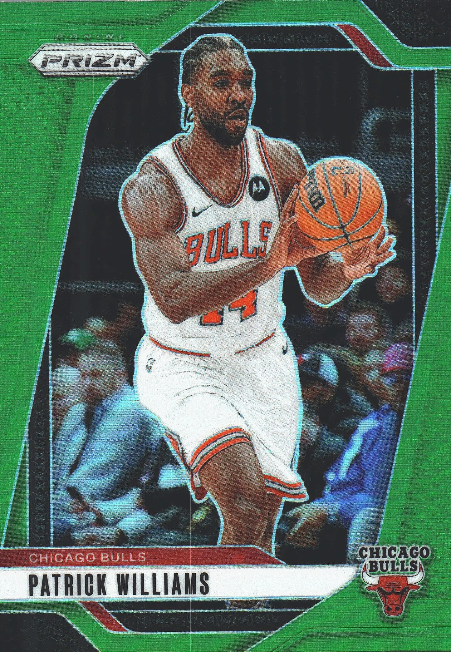 2024 Panini Prizm Green Patrick Williams #68 Chicago Bulls