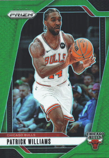 2024 Panini Prizm Green Patrick Williams #68 Chicago Bulls