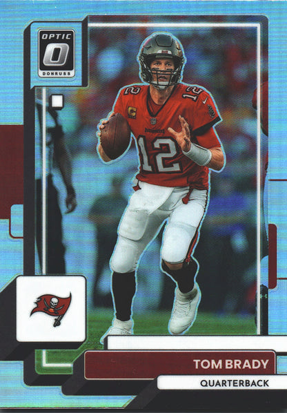 2022 Panini Donruss Optic Holo Silver Tom Brady #183 Tampa Bay Buccaneers