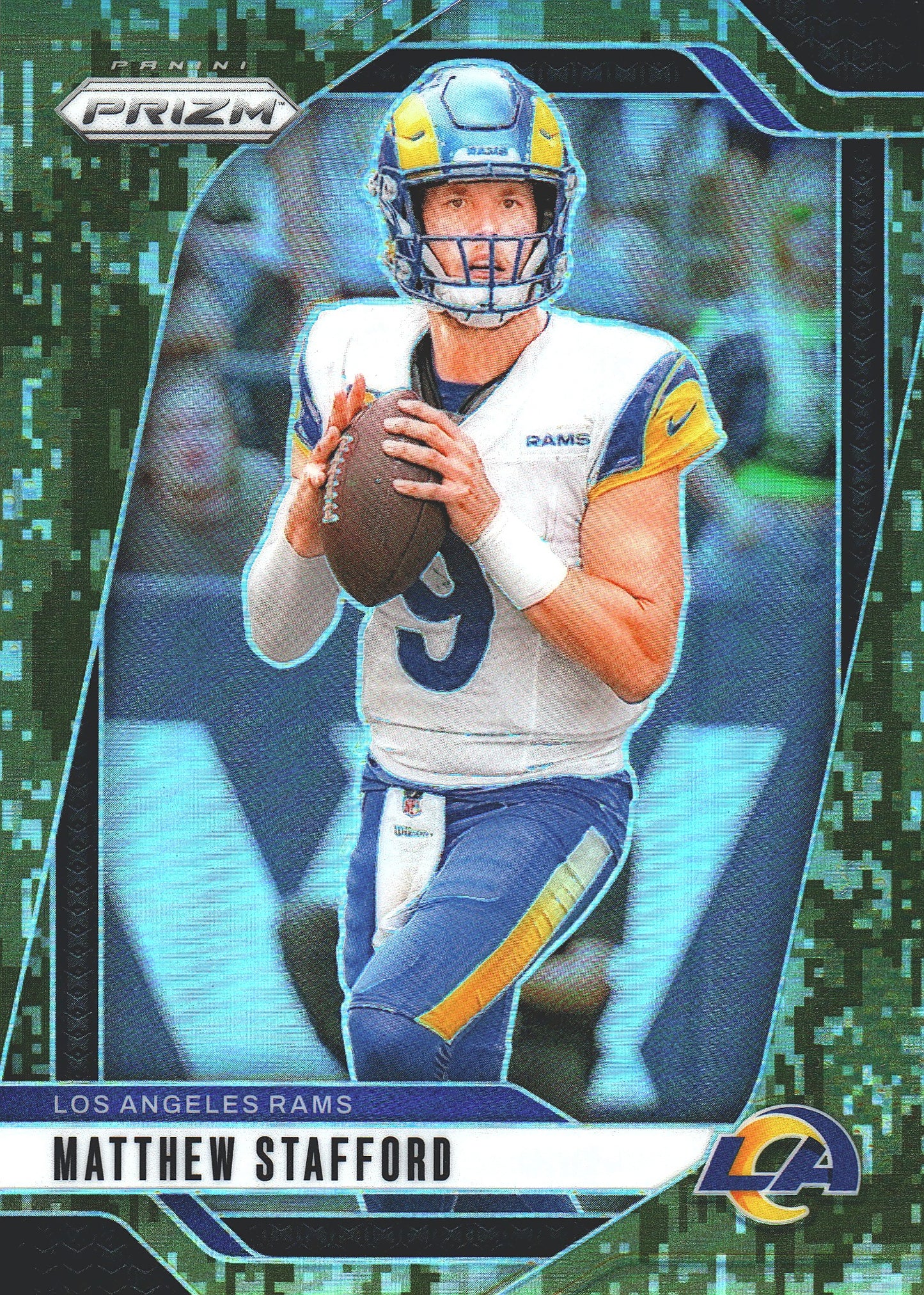 2024 Panini Prizm Camo /15 Matthew Stafford #66 Los Angeles Rams