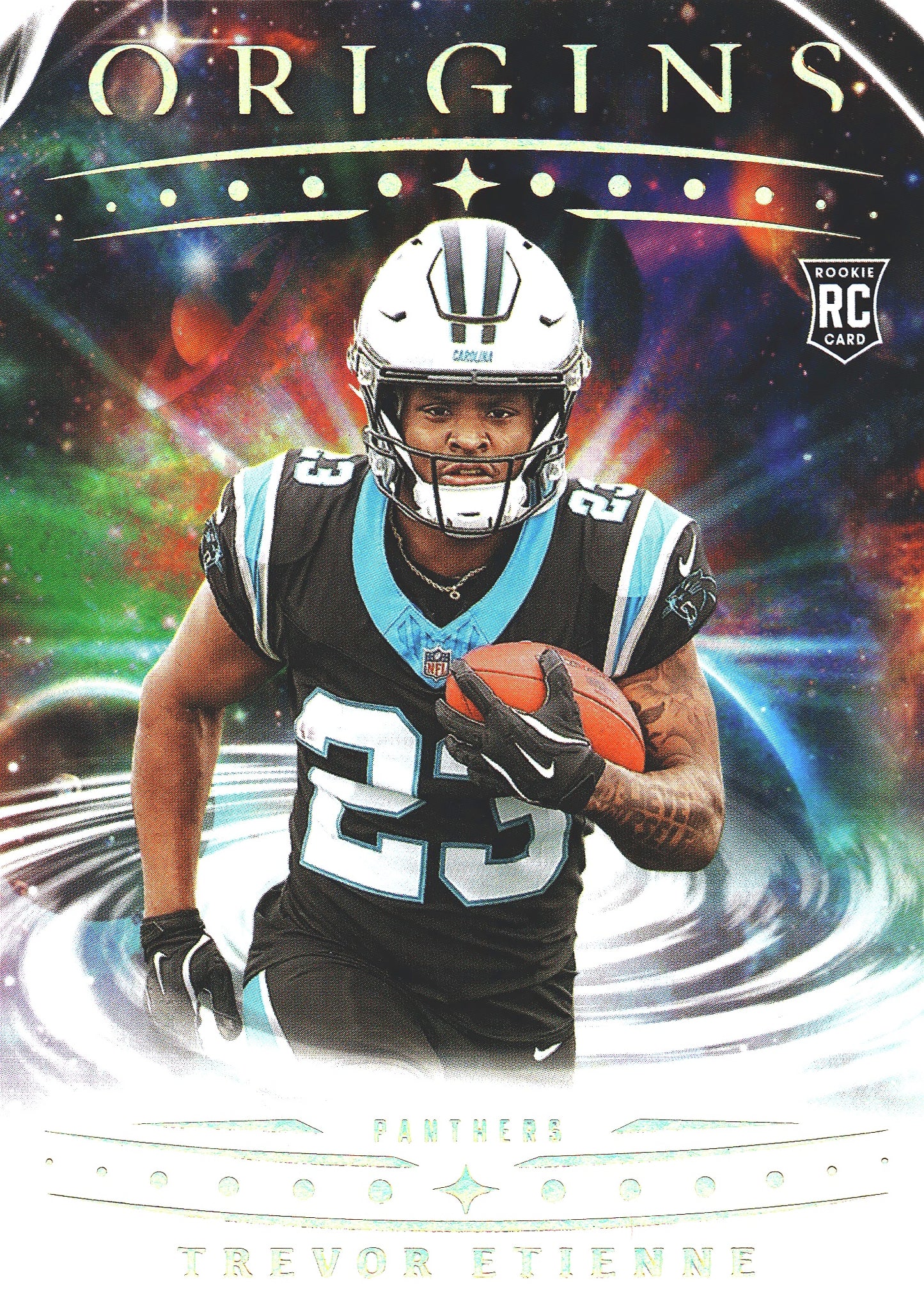 2025 Panini Origins Trevor Etienne #11 Carolina Panthers