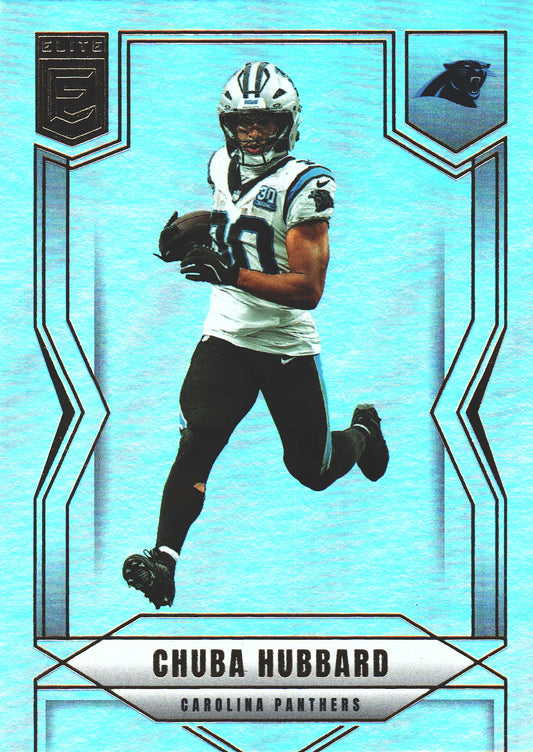 2025 Panini Donruss Elite Chuba Hubbard #86 Carolina Panthers