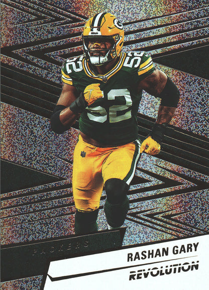 2025 Panini Revolution Neutron /30 Rashan Gary #129 Green Bay Packers
