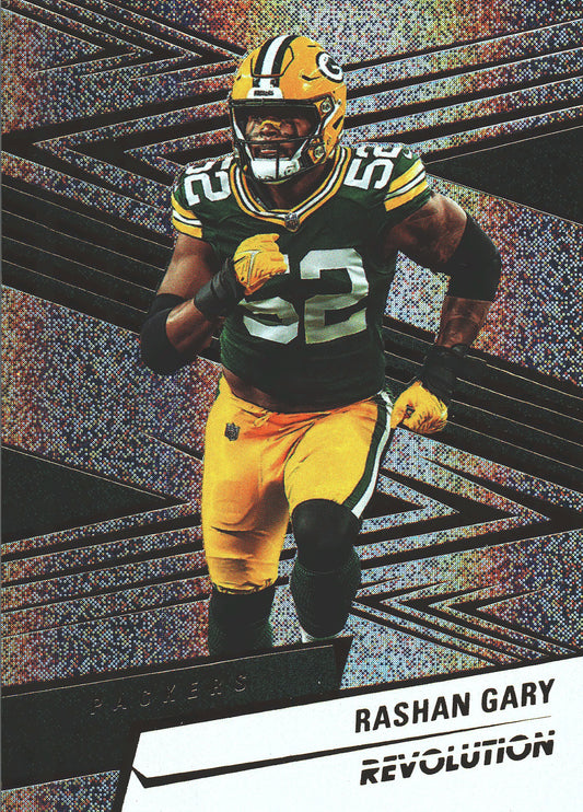 2025 Panini Revolution Neutron /30 Rashan Gary #129 Green Bay Packers