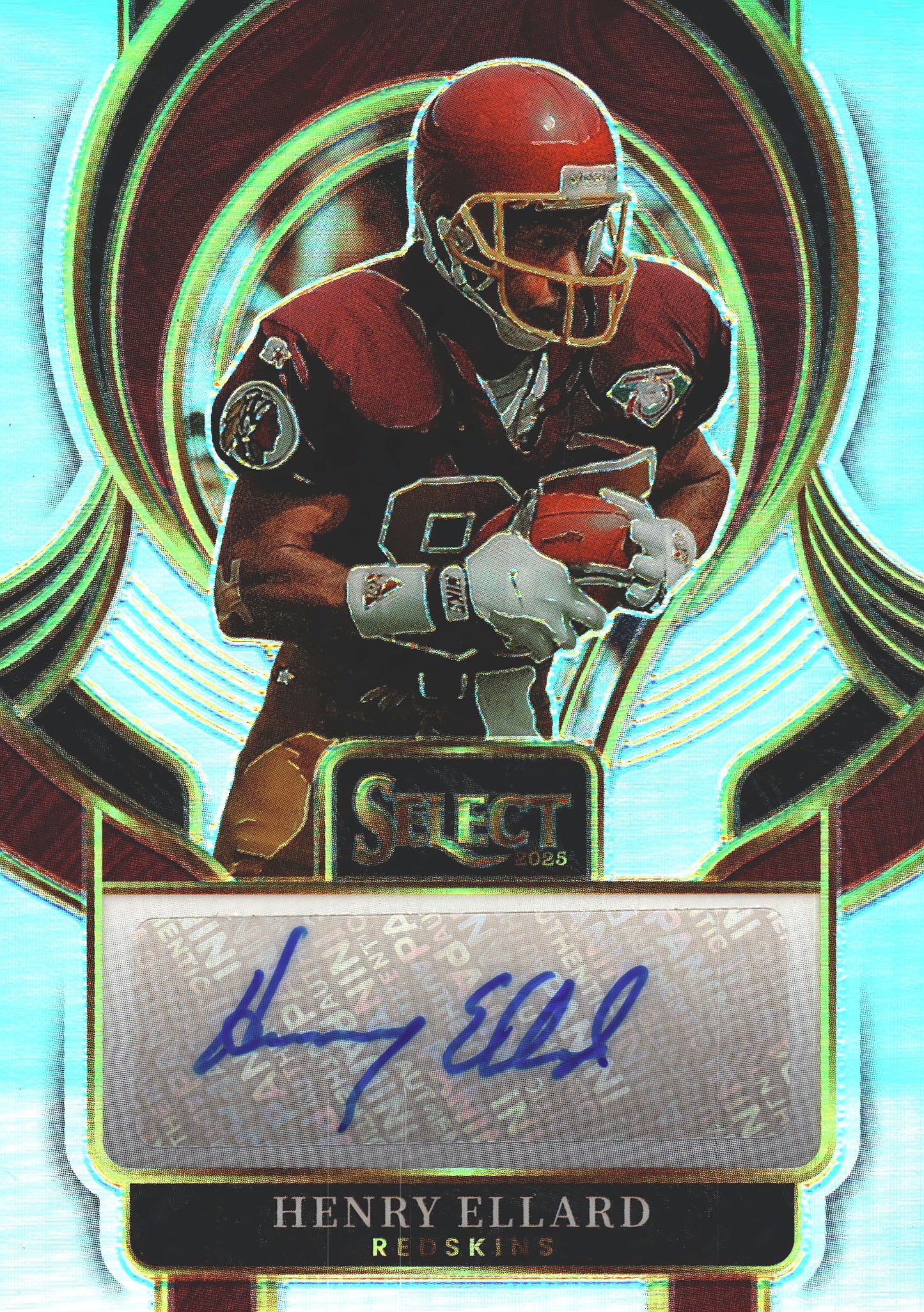 2025 Panini Select Auto Henry Ellard #SIP-HED Washington Commanders