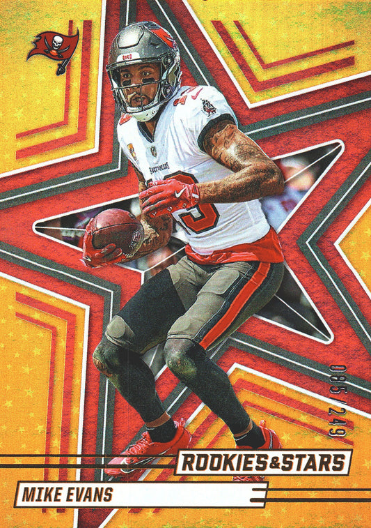 2025 Panini Rookie & Stars /249 Mike Evans Tampa Bay Buccaneers
