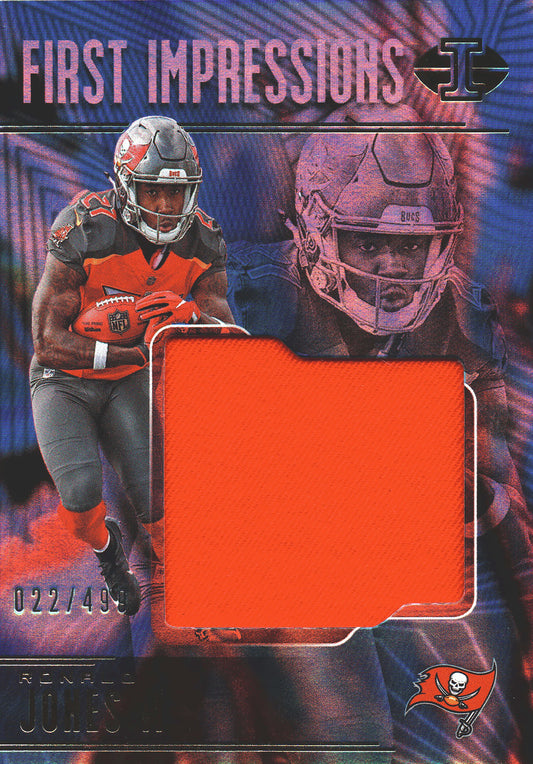 2018 Panini Illusions First Impressions /499 Ronald Jones #FI-RJ Tampa Bay Buccaneers