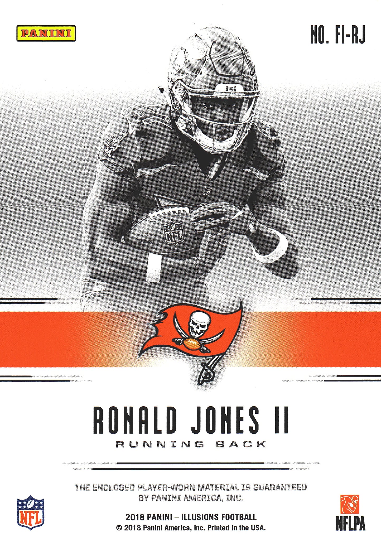 2018 Panini Illusions First Impressions /499 Ronald Jones #FI-RJ Tampa Bay Buccaneers