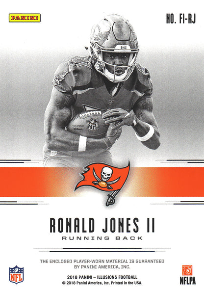 2018 Panini Illusions First Impressions /499 Ronald Jones #FI-RJ Tampa Bay Buccaneers
