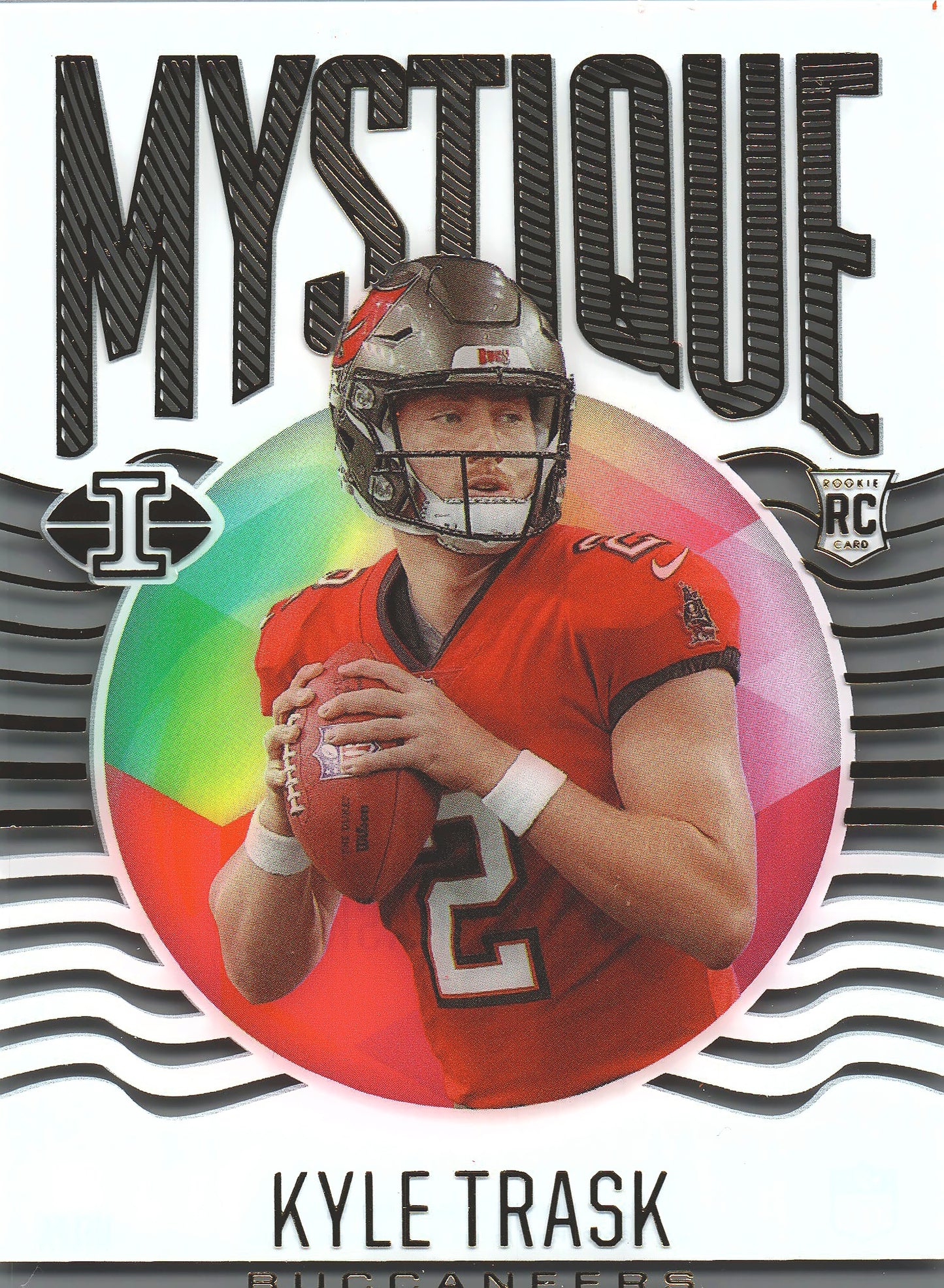2021 Panini Illusions Mystique Kyle Trask RC #MY-9 Tampa Bay Buccaneers