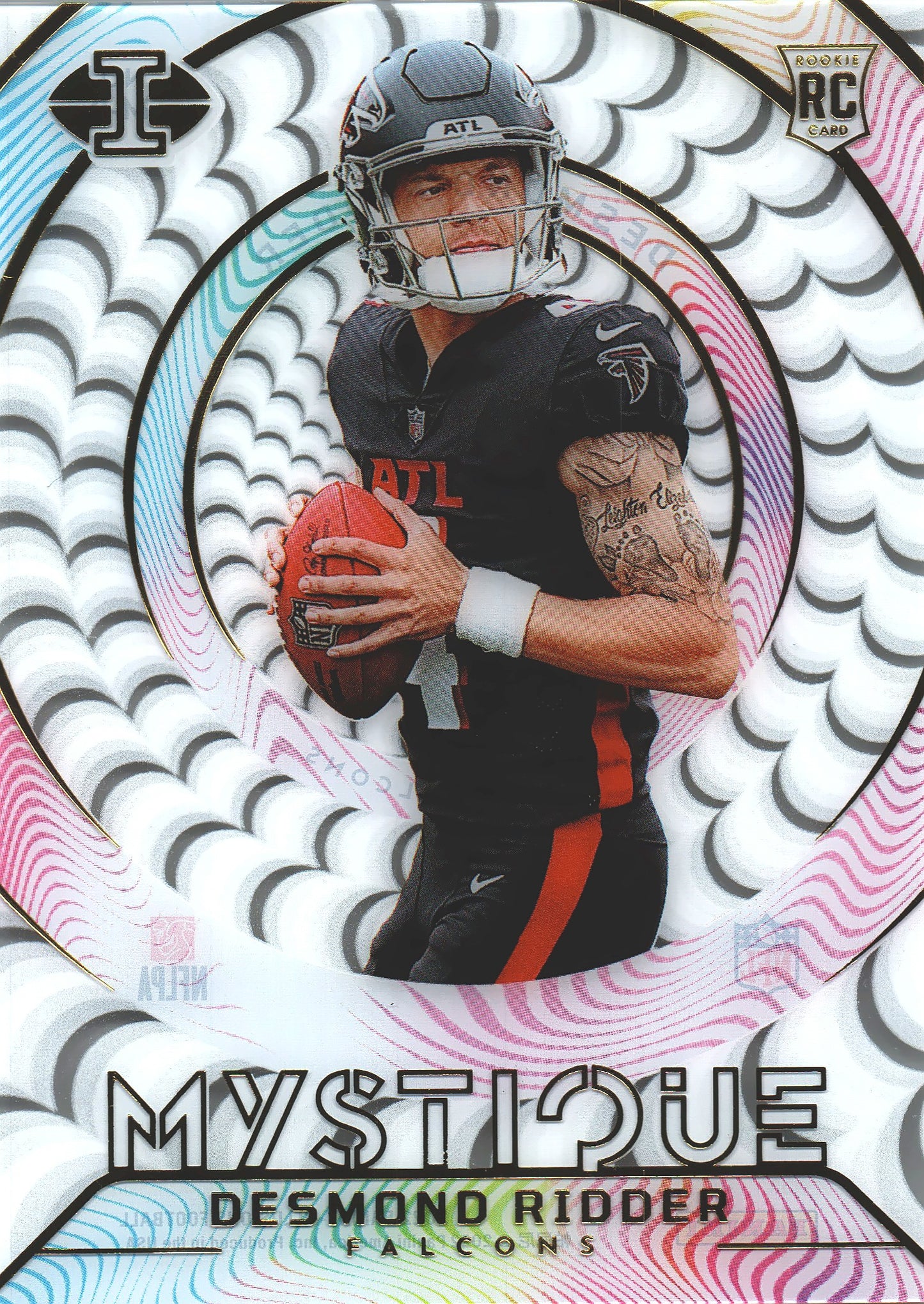 2022 Panini Illusions Mystique Desmond Ridder #M-2 Atlanta Falcons