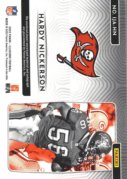 2022 Panini Illusions Immortalized Patch Auto /99 Hardy Nickerson #IJA-HN Tampa Bay Buccaneers