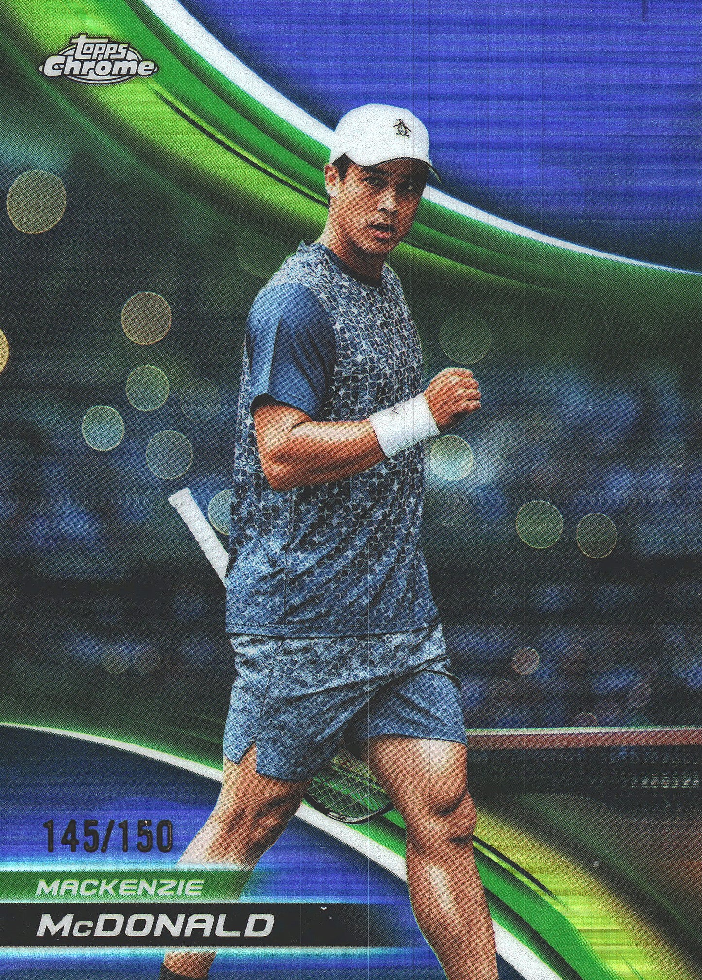 2025 Topps Chrome Tennis Blue /150 Mackenzie McDonald #145