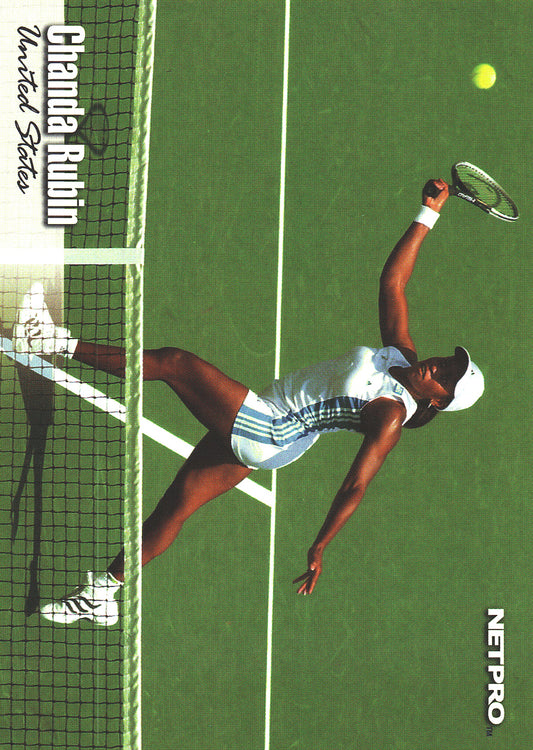 2003 NetPro Tennis Chanda Rubin RC #28