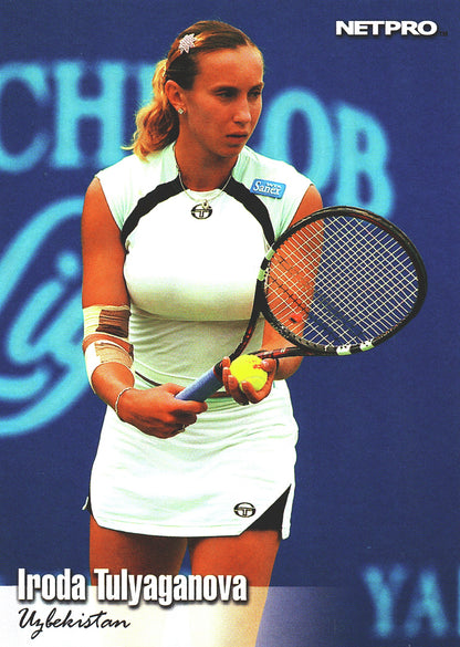 2003 NetPro Tennis Iroda Tulyaganova RC #68