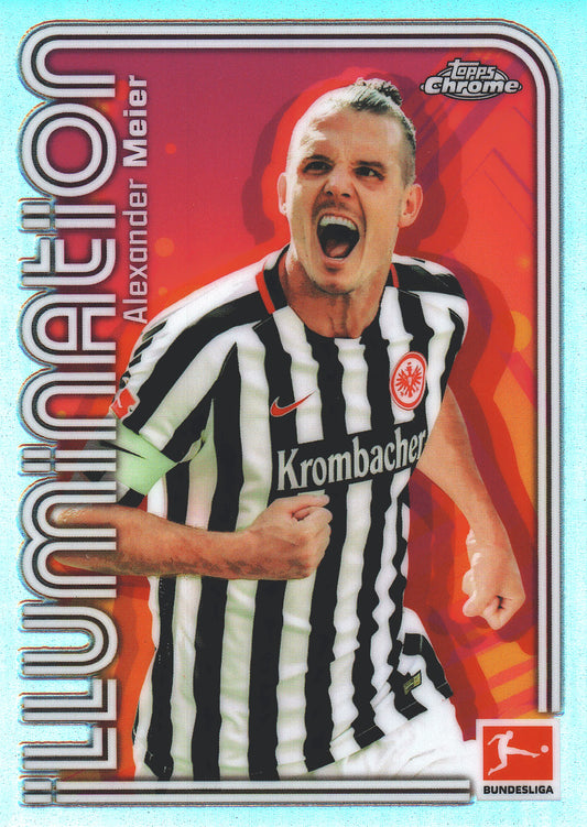 2025 Topps Chrome Bundesliga Illumination Alexander Meier #ILU-11 Eintracht Frankfurt