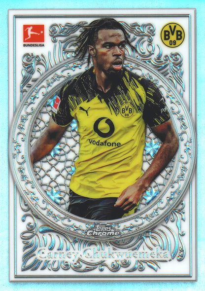 2025 Topps Chrome Bundesliga Ornaments Carney Chukwuemeka #OR-26 Borussia Dortmund
