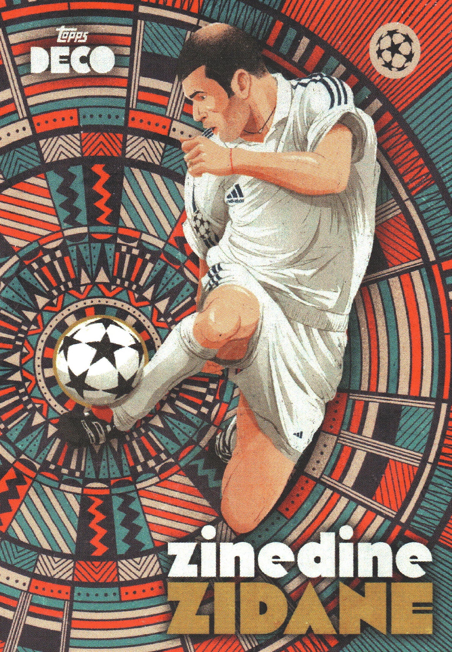 2023 Topps UCC Deco Artistry Zinedine Zidane Real Madrid