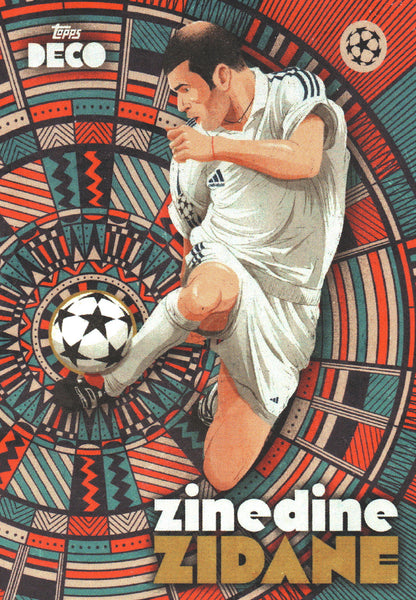 2023 Topps UCC Deco Artistry Zinedine Zidane Real Madrid