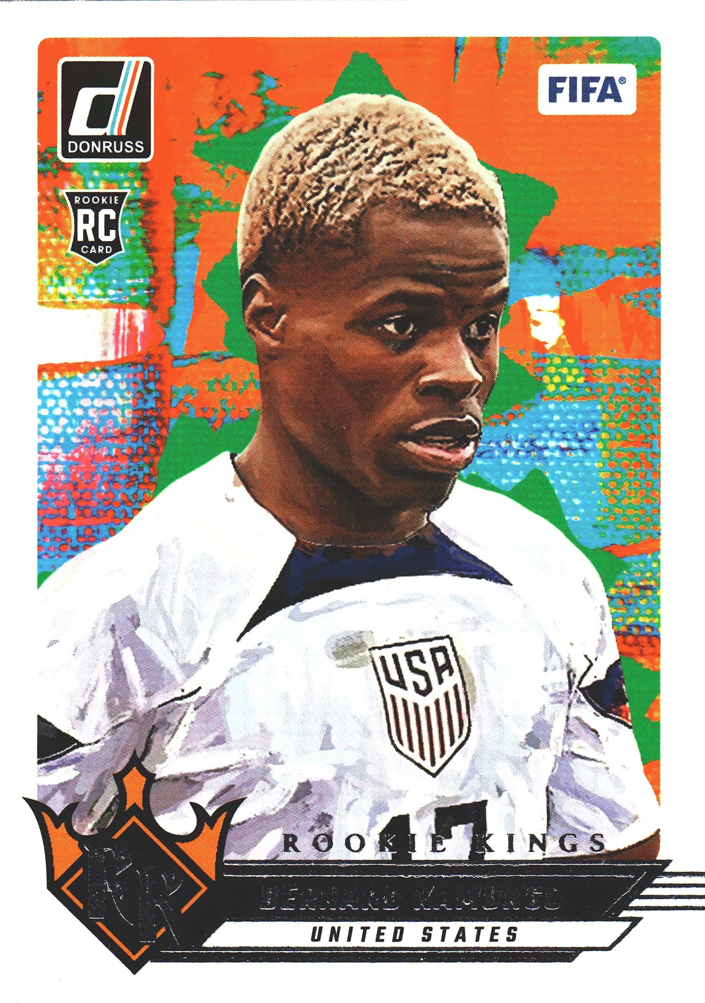 2024 Panini Donruss Rookie Kings Silver Bernard Kamungo #4 USA