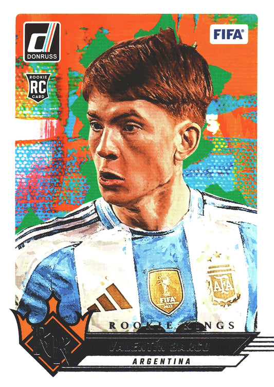 2024 Panini Donruss Rookie Kings Silver Valentin Barco #8 Argentina